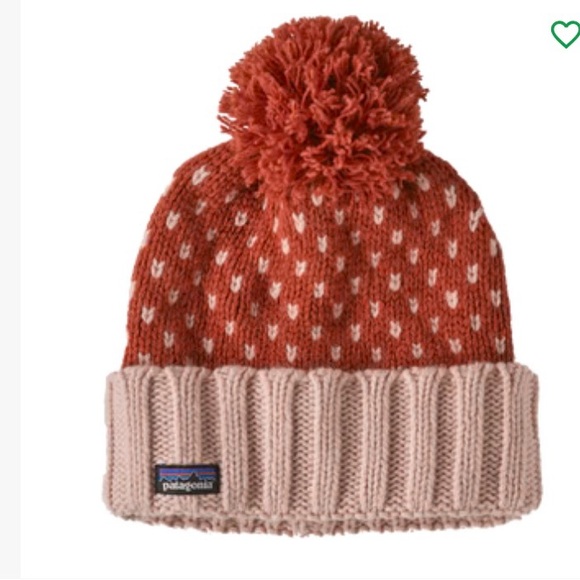 Patagonia Snowbelle Beanie Ridge/Burl Red one size unisex NWT warm soft headband - Picture 1 of 9